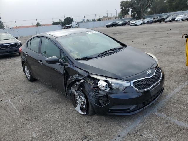 KIA FORTE LX 2014 with VIN KNAFK4A66E5123677 - Photo from auction