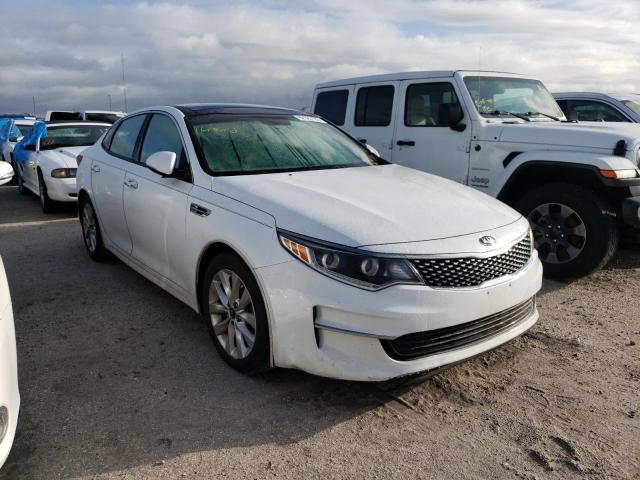 KIA OPTIMA EX 2016 with VIN 5XXGU4L35GG087662 - Photo from auction