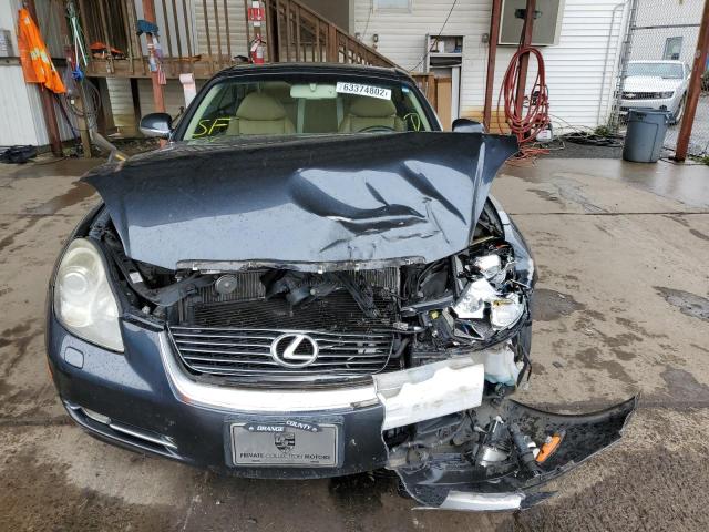 Photo 9 from auction – 2008 LEXUS SC 430 with VIN JTHFN45Y889016504