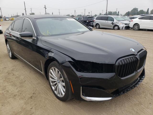 BMW 740 I 2021 with VIN WBA7T2C02MCE59113 - Photo from auction