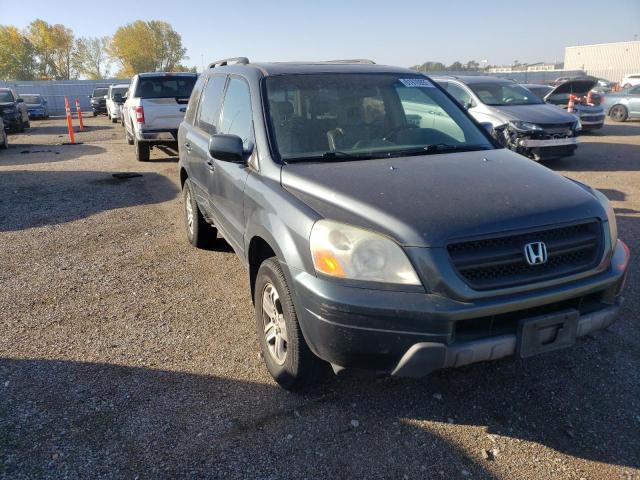 HONDA PILOT EXL 2005 with VIN 2HKYF18575H530631 - Photo from auction