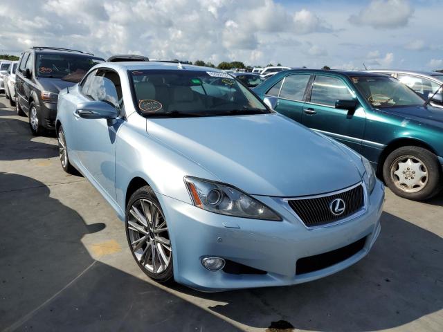 LEXUS IS 250 2010 with VIN JTHFF2C24A2506582 - Photo from auction