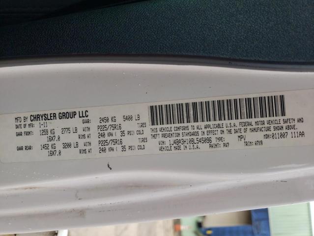 Photo 10 from auction – 2011 JEEP WRANGLER U with VIN 1J4BA3H10BL545096