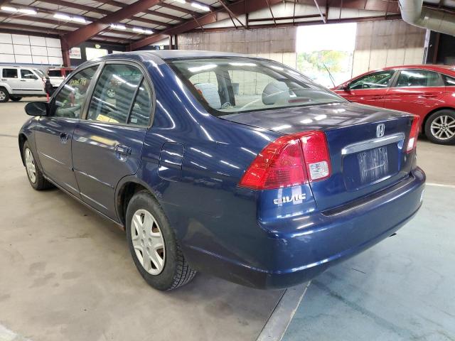 Photo 3 from auction – 2003 HONDA CIVIC LX with VIN 2HGES15533H624015