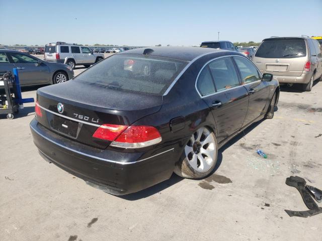 Photo 10 from auction – 2007 BMW 750 with VIN WBAHN83587DT68114
