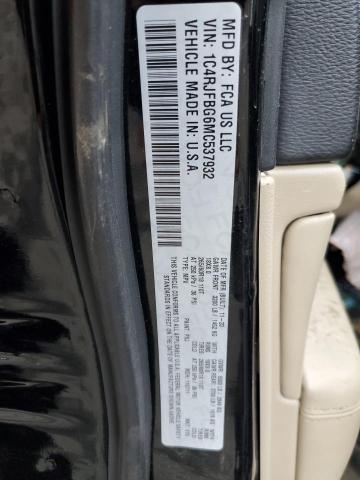 Photo 10 from auction – 2021 JEEP GRAND CHER with VIN 1C4RJFBG6MC537932