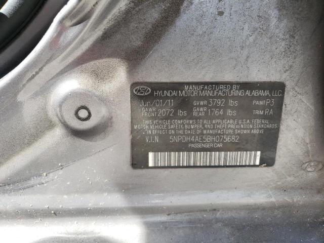 Photo 10 from auction – 2011 HYUNDAI ELANTRA with VIN 5NPDH4AE5BH075682