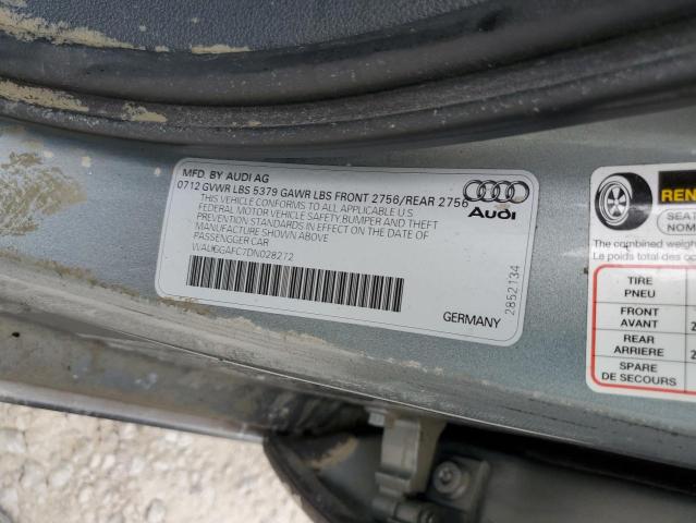 Photo 10 from auction – 2013 AUDI A6 PREMIUM with VIN WAUGGAFC7DN028272