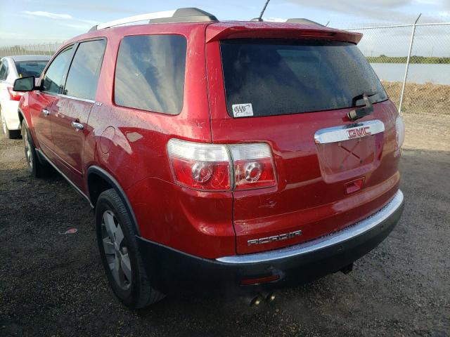 Photo 3 from auction – 2012 GMC ACADIA SLT with VIN 1GKKRSED9CJ226692