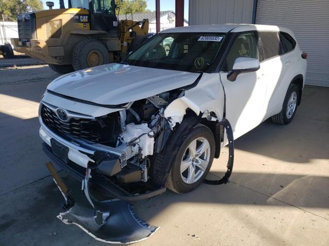 Photo 2 from auction – 2020 TOYOTA HIGHLANDER with VIN 5TDCZRBH4LS026547