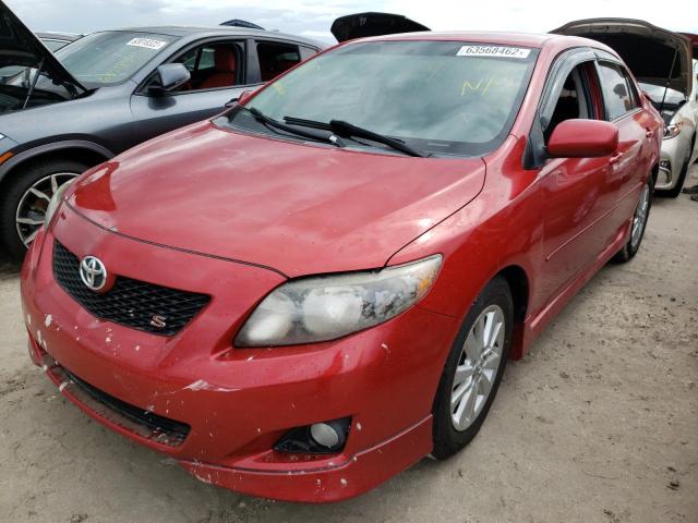 Photo 2 from auction – 2009 TOYOTA COROLLA BA with VIN 1NXBU40E59Z115677