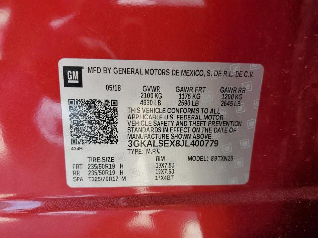 Photo 10 from auction – 2018 GMC TERRAIN DE with VIN 3GKALSEX8JL400779