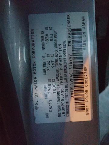 Photo 10 from auction – 2012 MAZDA 3 I with VIN JM1BL1VF4C1516797
