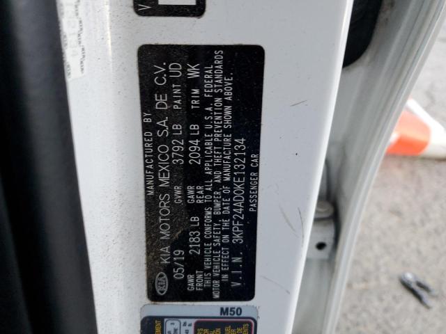 Photo 10 from auction – 2019 KIA FORTE FE with VIN 3KPF24AD0KE132134