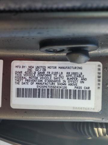 Photo 10 from auction – 2009 PONTIAC VIBE with VIN 5Y2SP67059Z404126