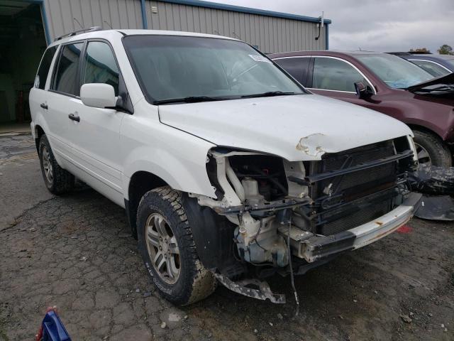 HONDA PILOT EX 2004 with VIN 5FNYF18494B001542 - Photo from auction