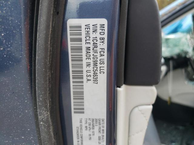 Photo 10 from auction – 2021 JEEP GRAND CHER with VIN 1C4RJFJG9MC546397