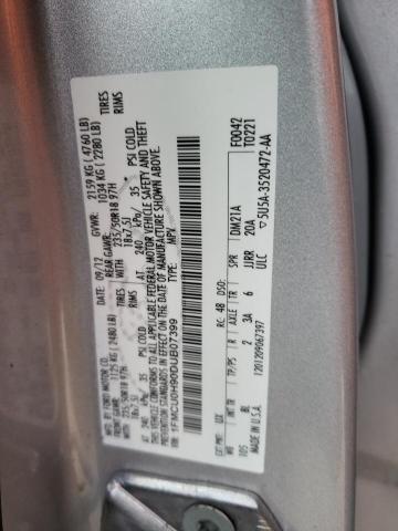 Photo 10 from auction – 2013 FORD ESCAPE SEL with VIN 1FMCU0H90DUB07399