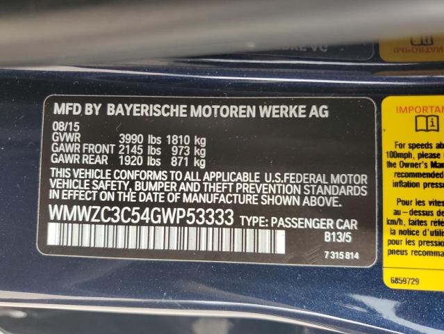 Photo 10 from auction – 2016 MINI COOPER S C with VIN WMWZC3C54GWP53333
