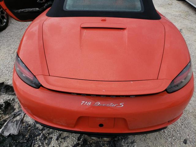 Photo 7 from auction – 2018 PORSCHE BOXSTER S with VIN WP0CB2A84JS228449