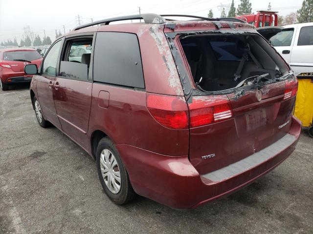 Photo 3 from auction – 2004 TOYOTA SIENNA CE with VIN 5TDZA23C44S146684