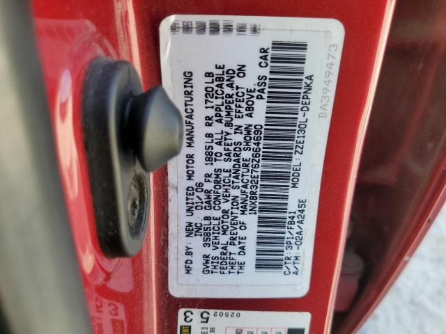 Photo 10 from auction – 2006 TOYOTA COROLLA CE with VIN 1NXBR32E76Z664690