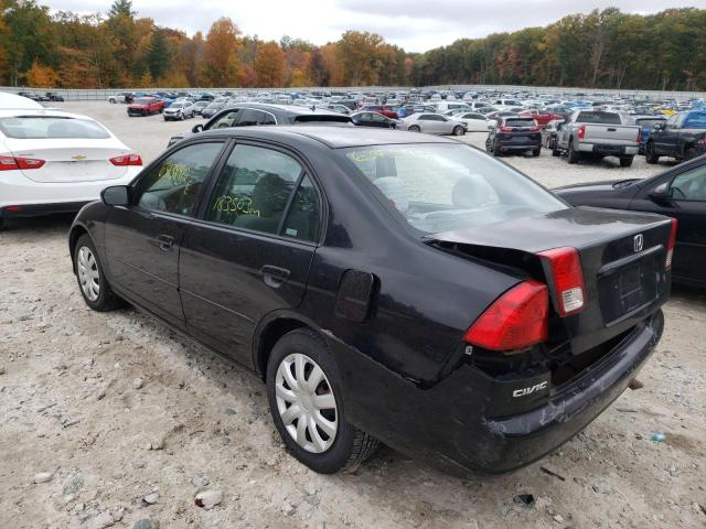 Photo 3 from auction – 2005 HONDA CIVIC LX with VIN 2HGES16535H590630