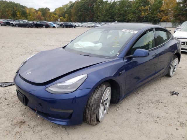 Photo 2 from auction – 2022 TESLA MODEL 3 with VIN 5YJ3E1EA3NF185451