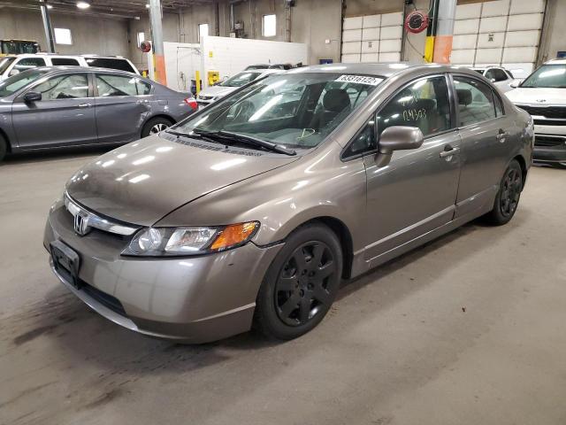 Photo 2 from auction – 2007 HONDA CIVIC LX with VIN 2HGFA16577H300853