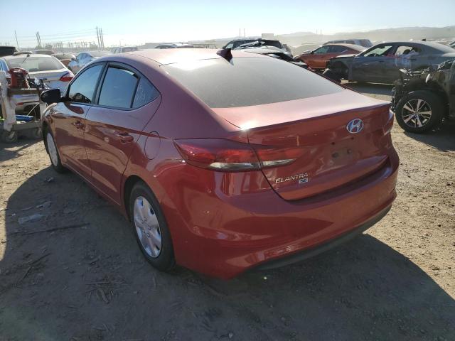 Photo 3 from auction – 2017 HYUNDAI ELANTRA SE with VIN 5NPD74LF2HH198549