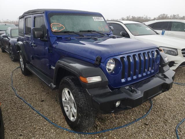 JEEP WRANGLER U 2018 with VIN 1C4HJXDG7JW304943 - Photo from auction