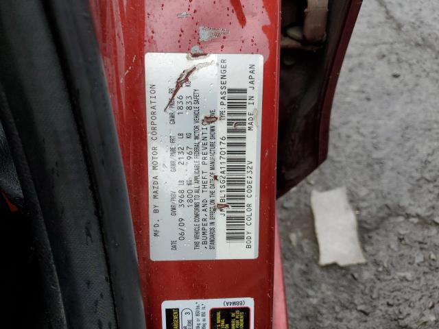 صورة رقم 10 من المزاد - 2010 MAZDA 3 I مع VIN JM1BL1SG2A1170176