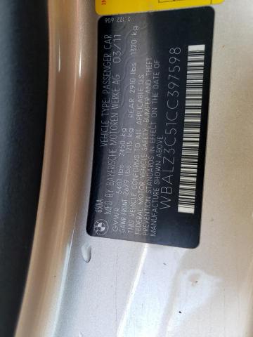 Photo 10 from auction – 2012 BMW 650 I with VIN WBALZ3C51CC397598