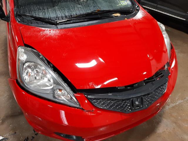 Photo 9 from auction – 2010 HONDA FIT with VIN JHMGE8H2XAC014314