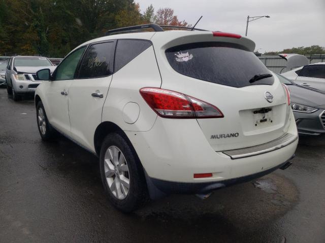 Photo 3 from auction – 2011 NISSAN MURANO S with VIN JN8AZ1MW1BW157068
