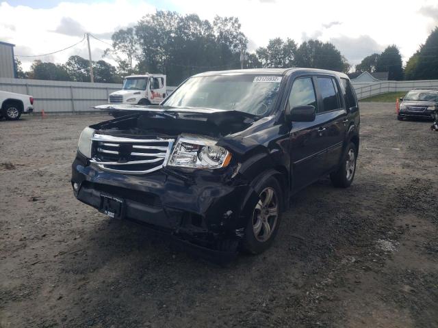 Photo 2 from auction – 2014 HONDA PILOT EXLN with VIN 5FNYF4H78EB052978