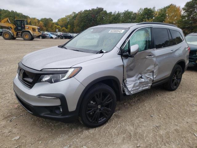 Photo 2 from auction – 2021 HONDA PILOT SE with VIN 5FNYF6H24MB055911
