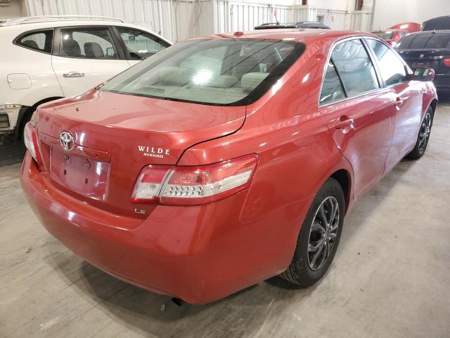 Photo 4 from auction – 2011 TOYOTA CAMRY BASE with VIN 4T4BF3EK0BR201106