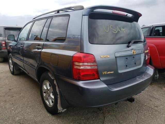 Photo 3 from auction – 2001 TOYOTA HIGHLANDER with VIN JTEHF21A910007921