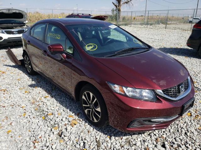 HONDA CIVIC EX 2015 with VIN 19XFB2F83FE098700 - Photo from auction