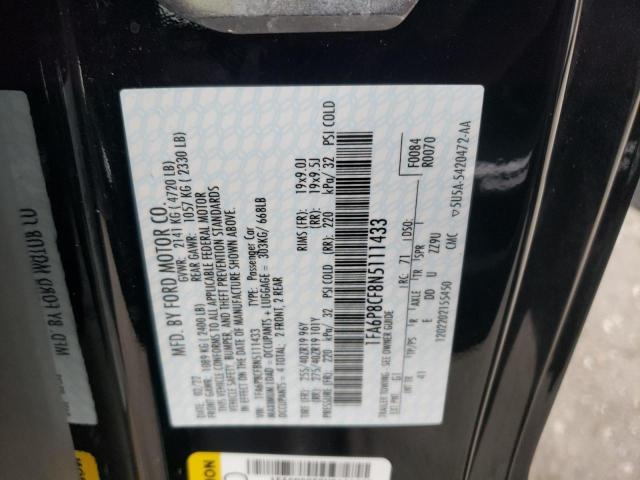 Photo 10 from auction – 2022 FORD MUSTANG GT with VIN 1FA6P8CF8N5111433