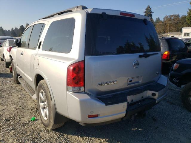 Photo 3 from auction – 2008 NISSAN ARMADA SE with VIN 5N1AA08C08N624147