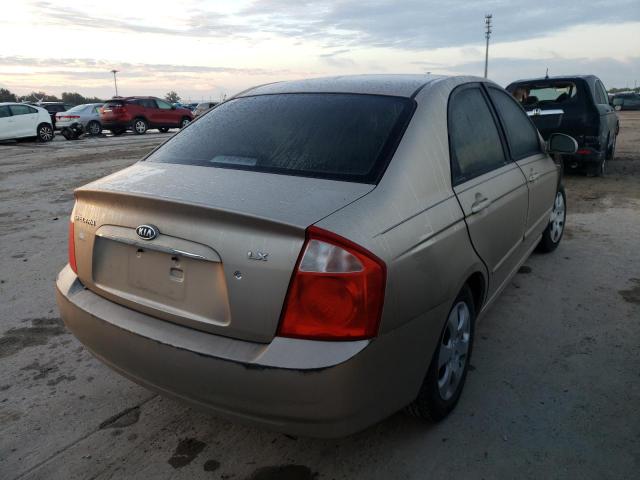 Photo 4 from auction – 2005 KIA SPECTRA LX with VIN KNAFE121455105879