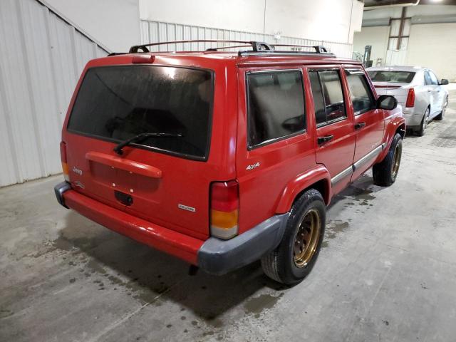 Photo 4 from auction – 2001 JEEP CHEROKEE S with VIN 1J4FF48S61L625325