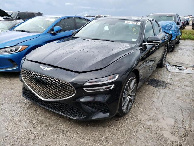 Photo 2 from auction – 2022 GENESIS G70 BASE with VIN KMTG34TA9NU086055