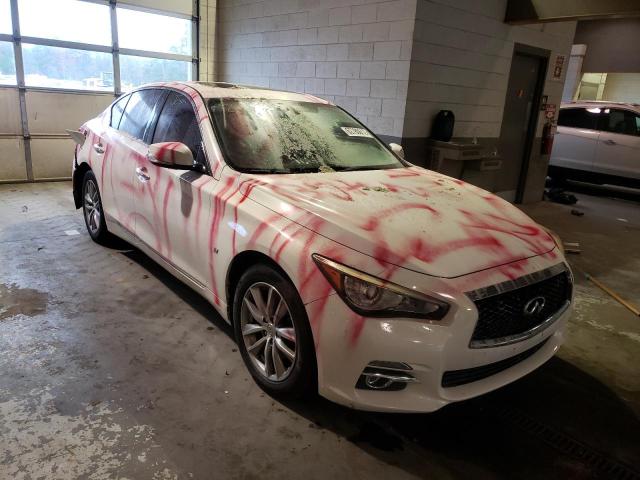 INFINITI Q50 BASE 2014 with VIN JN1BV7AR7EM694432 - Photo from auction