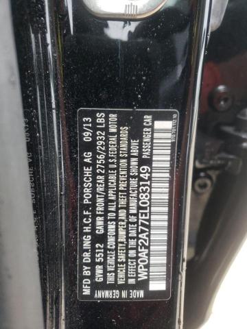 Photo 10 from auction – 2014 PORSCHE PANAMERA G with VIN WP0AF2A77EL083149