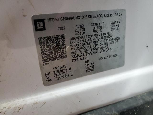 Photo 10 from auction – 2019 GMC TERRAIN SL with VIN 3GKALTEV8KL303684