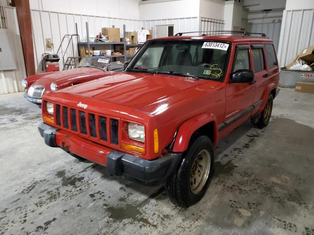 Photo 2 from auction – 2001 JEEP CHEROKEE S with VIN 1J4FF48S61L625325