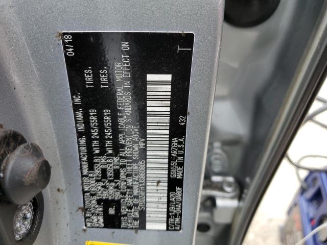 Photo 10 from auction – 2018 TOYOTA HIGHLANDER with VIN 5TDDZRFH1JS860805